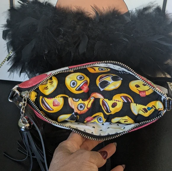 Brighton Love Dove Canvas Crossbody Purse Bag - Picture 10 of 11